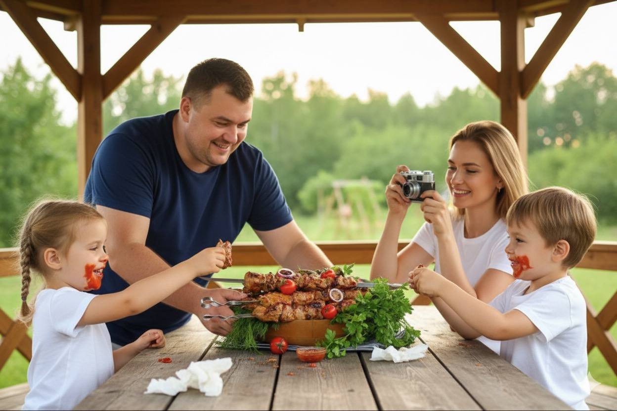 Барбекю и отдых на природе